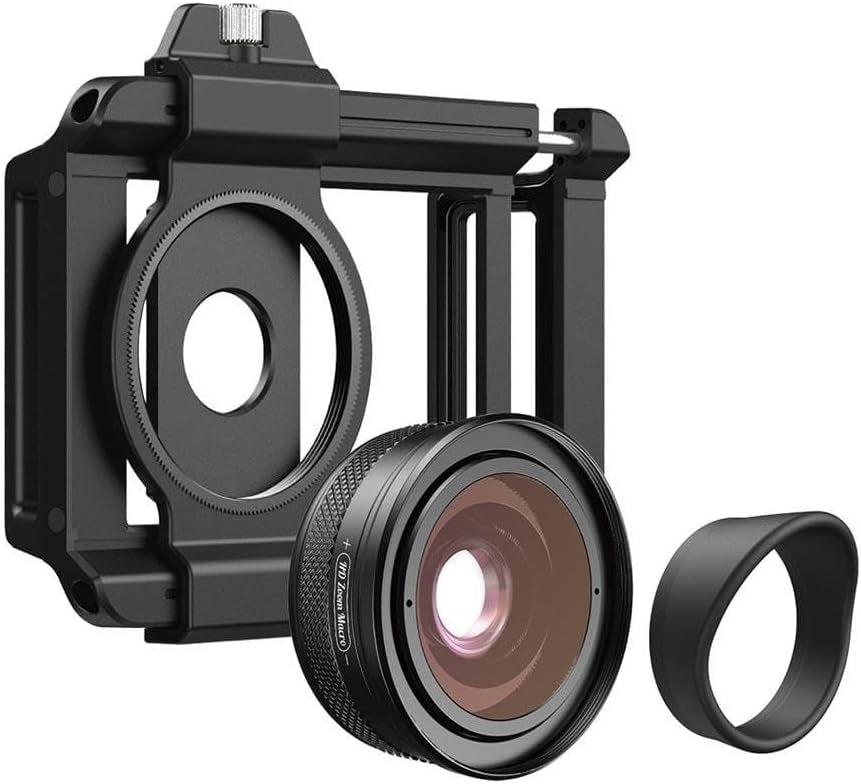 APEXEL 10-20X Makrolinssi Puhelimille, Valokuvauslinssetti Universaalilla Kiinnikkeellä