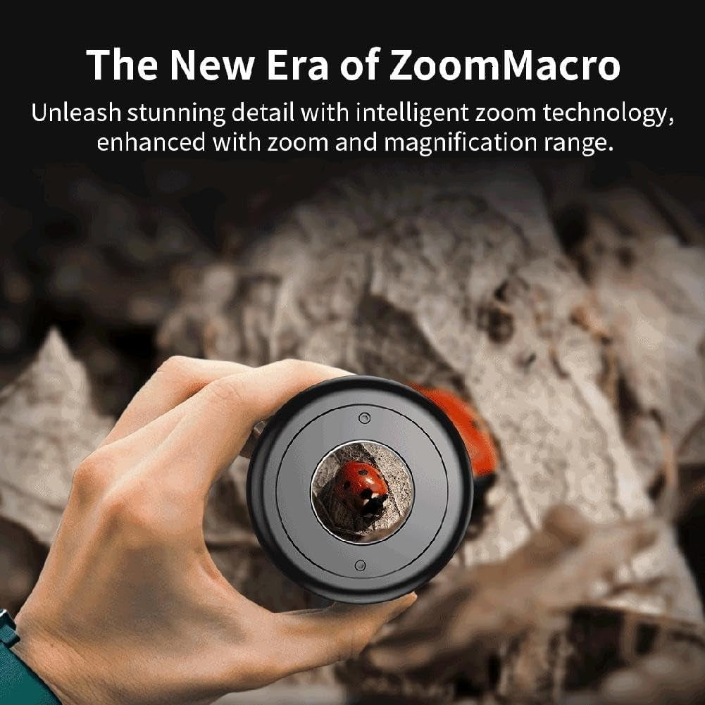 APEXEL 10-20X Makrolinssi Puhelimille, Valokuvauslinssetti Universaalilla Kiinnikkeellä