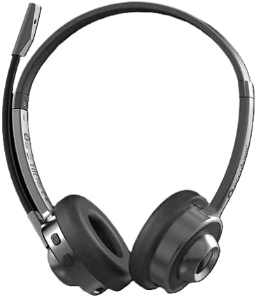 Accutone Sonar 280 Bluetooth USB -kuulokkeet, langattomat kuulokkeet mikrofonilla, aktiivinen melunvaimennusmikrofoni, 14 tunnin akunkesto