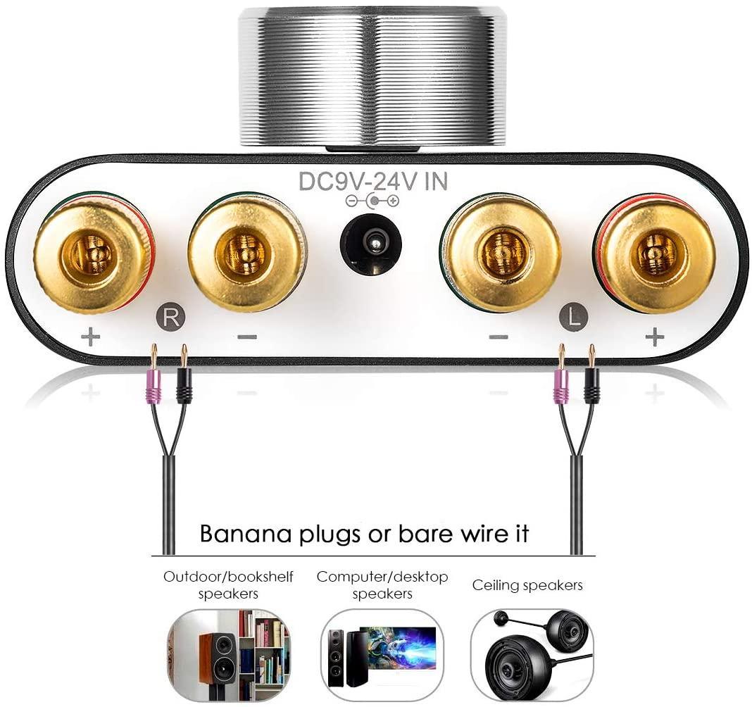 Bluetooth 5.0 Stereo digitaalinen äänenvahvistin 2x30 W, AUX/USB/BT