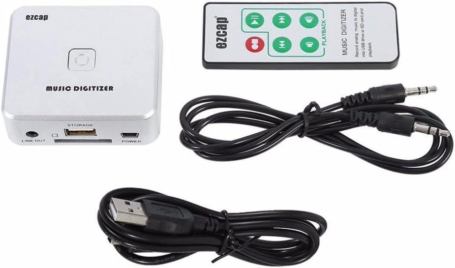 Ezcap Music Digitalizer analogisesta digitaaliseen audioon