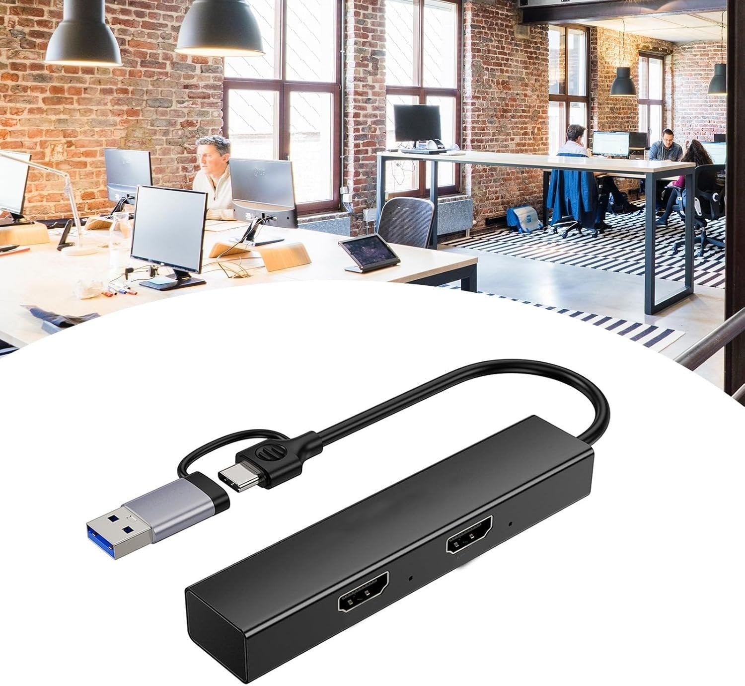 Ezcap Dual Video Recording Card HDMI-USB CAMLink 1080p 60fps suoratoisto, harrastus ja toimistotyö