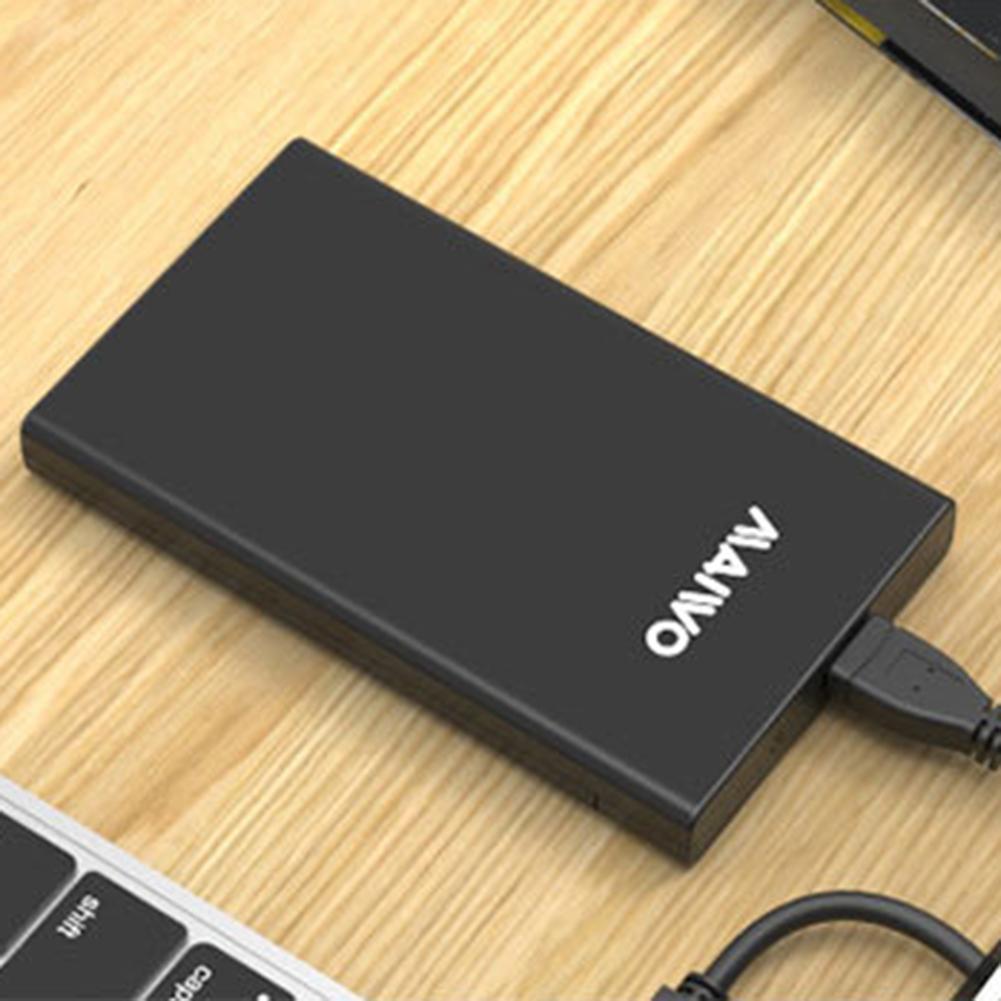 Maiwo K2568 USB 3.1 Gen1 5 Gb/s ulkoinen tallennuskehikko 2 Tt saakka 2,5” HDD:lle ja 7 mm ja 9,5 mm SSD:lle, tuki UASP:lle, asennus ilman työkaluja