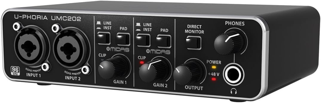 NÖRDIC 2nd Generation USB Audio interface 2i2 24bit 192kHz