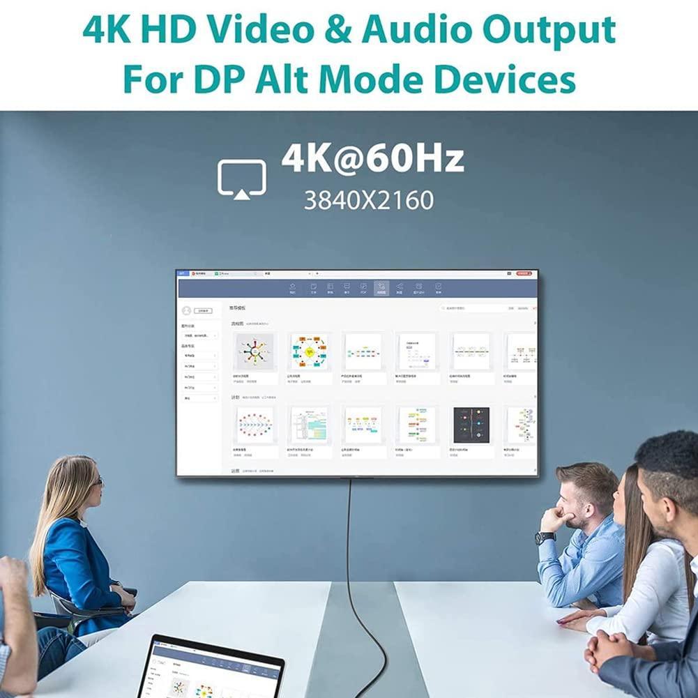 NÖRDIC 50cm 10Gbps 5A Power Delivery PD100W Emarker USB3.2 Gen2 USB-C to C nylon punottu kaapeli pikalataus