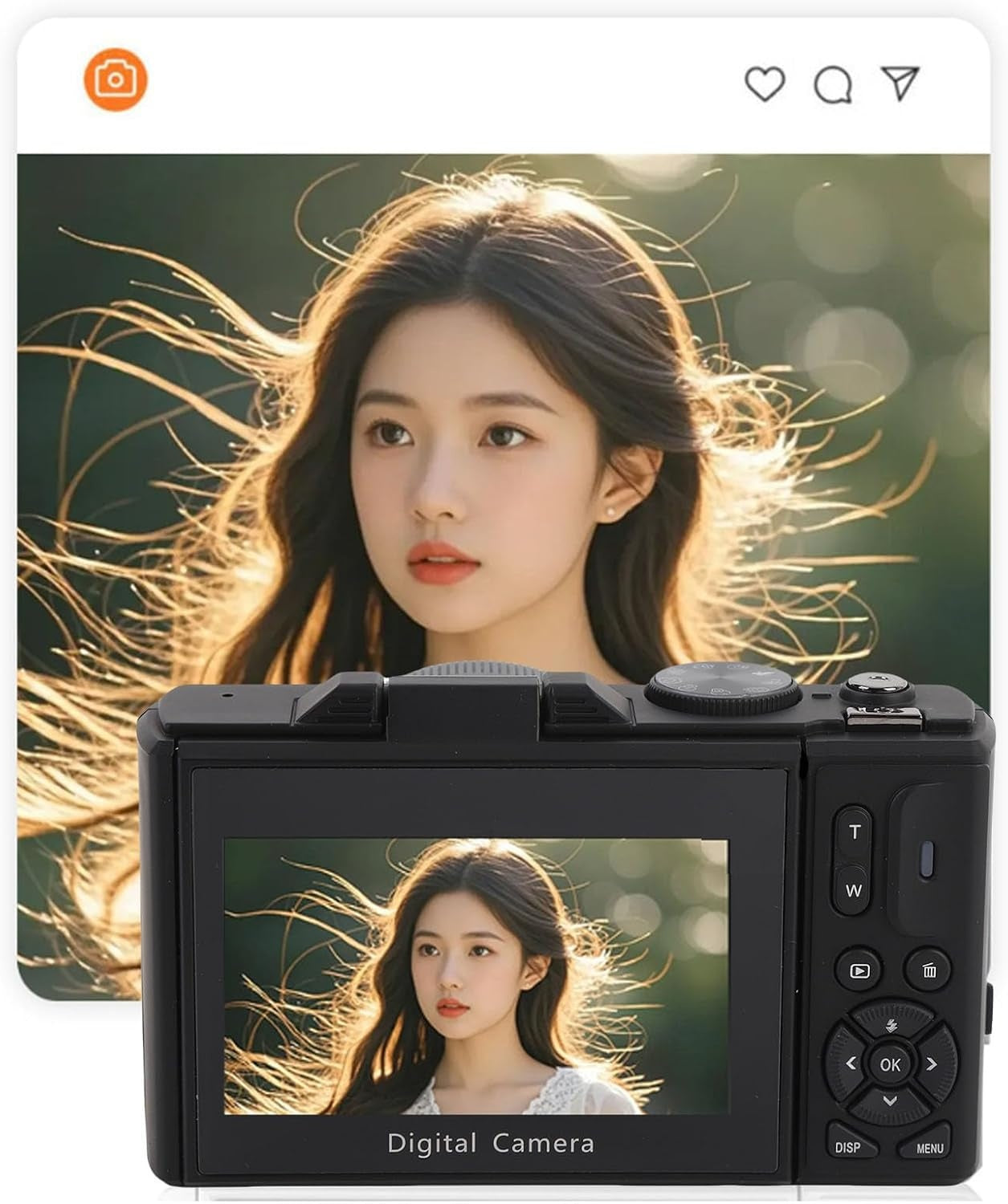 NÖRDIC 5K 75MP WiFi Ultra HD digitaalikamera