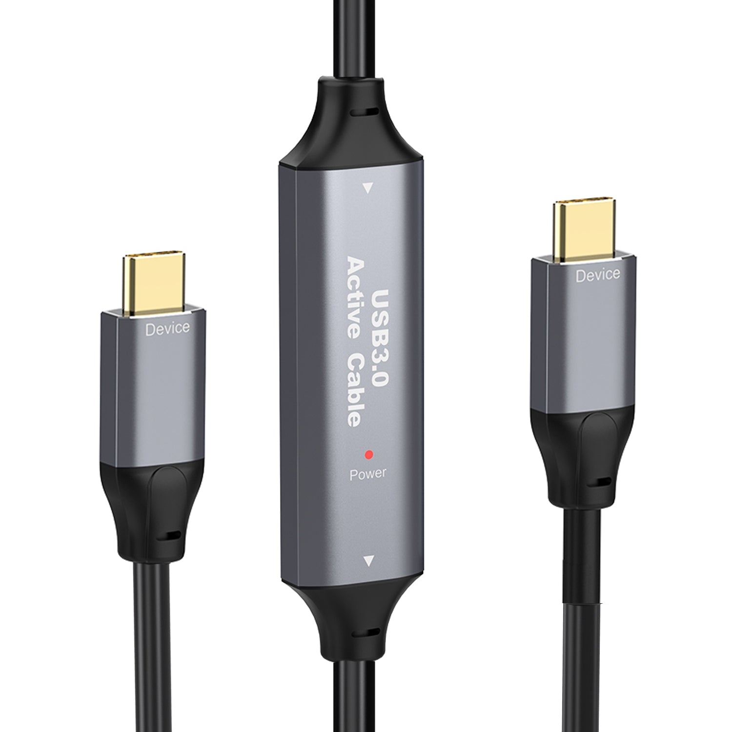 NÖRDIC 5m Aktiivinen USB 3.0 C–C-kaapeli, 5Gbps Super Speed USB-kaapeli