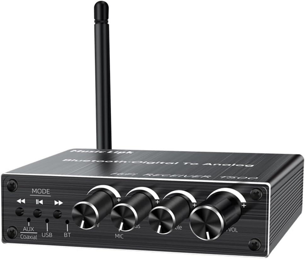 NÖRDIC Bluetooth 5.3 Audio Vastaanotin DAC Muunnin USB Muisti 3.5MM AUX RCA Coaxial