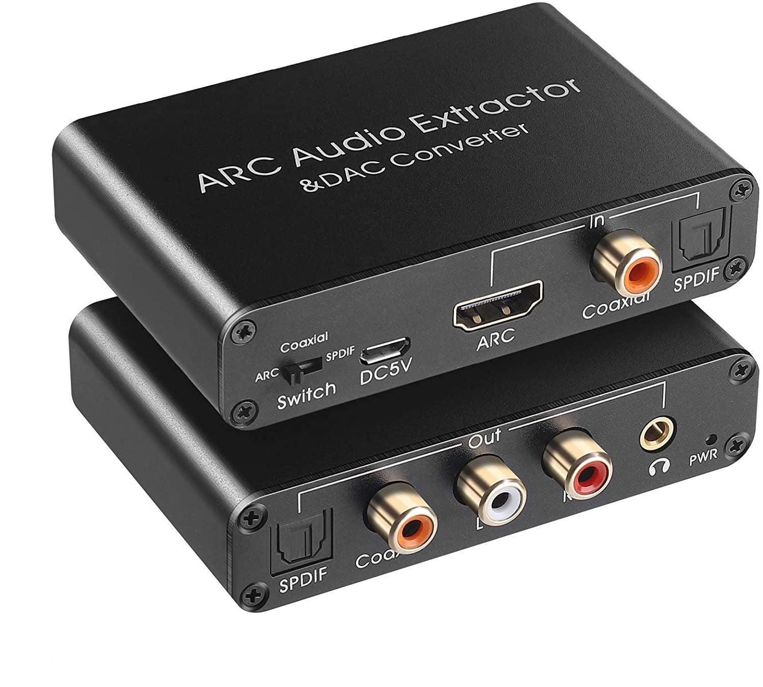 NÖRDIC HDMI ARC-ääniliitäntä, HDMI ARC -muunnin, DAC-muunnin CEC