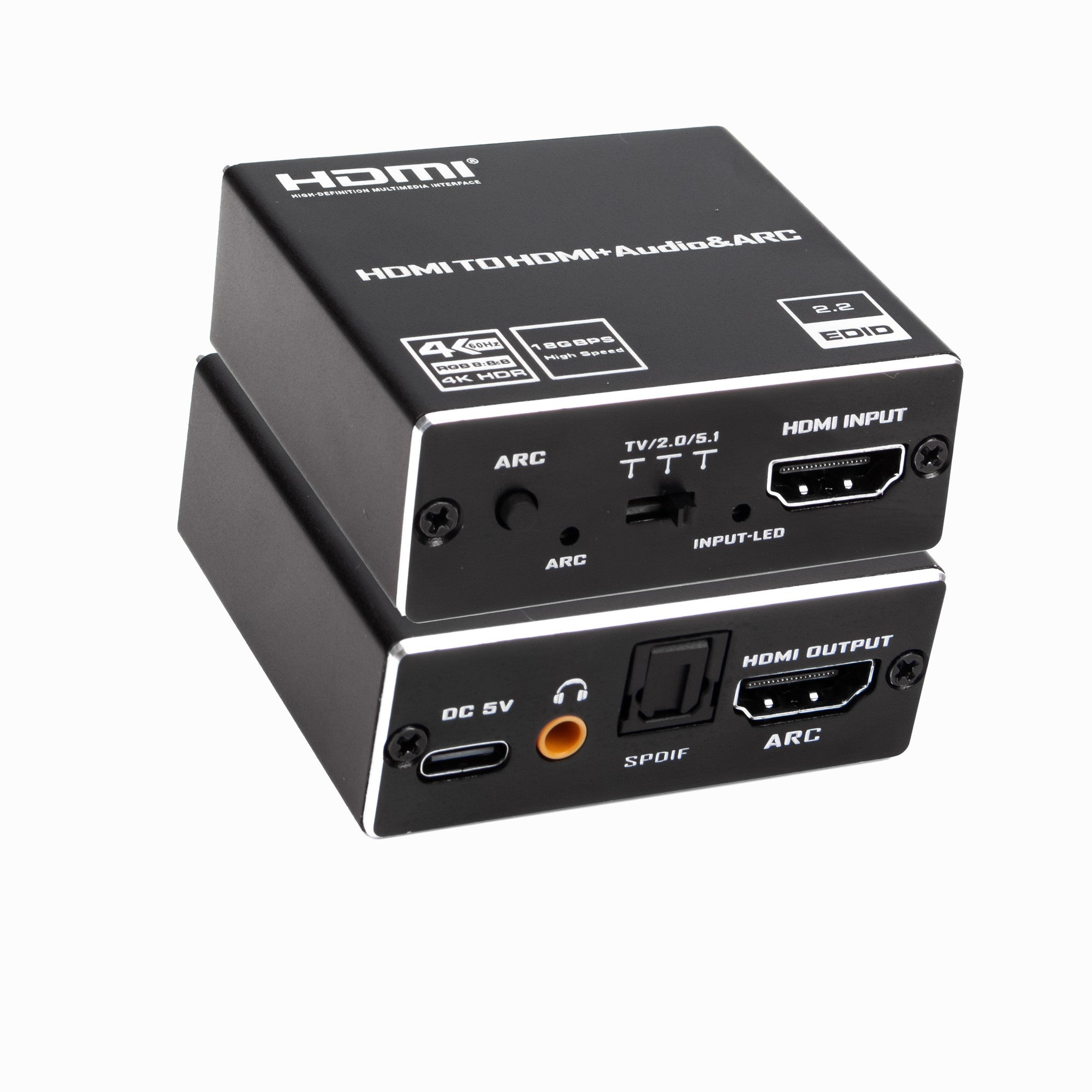 NÖRDIC HDMI ARC Extractor HDMI HDMI:iin + SPDIF/3,5mm Ääni