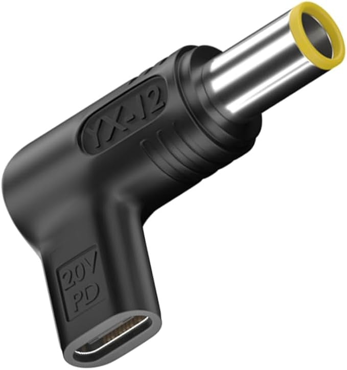 NÖRDIC Kannettava-tietokoneen adapteri USB-C:stä DC 7,9x5,5mm 100W