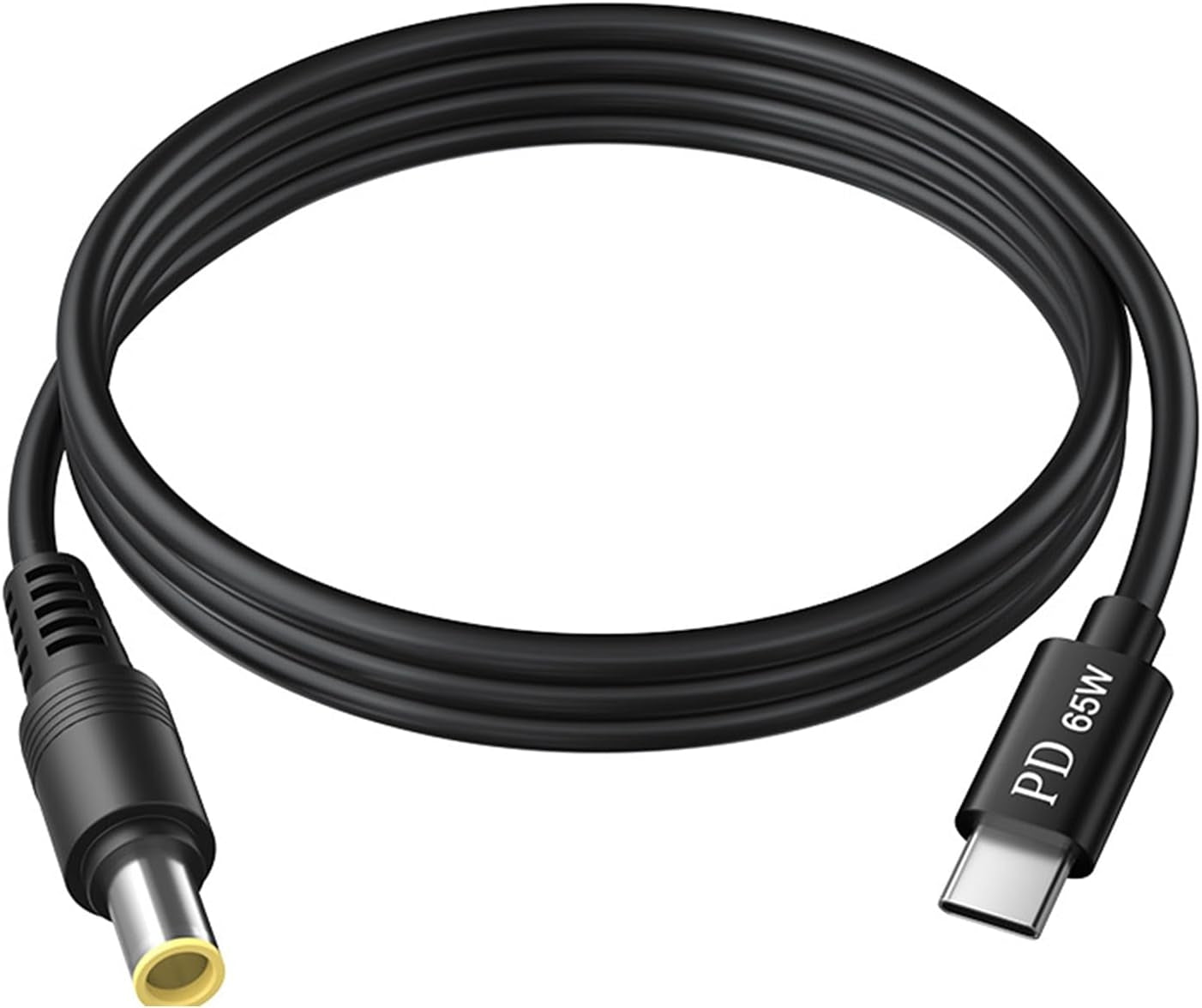 NÖRDIC Kannettavan Latauskaapeli USB-C - DC5.5x2.5mm 65W PD 1.5m