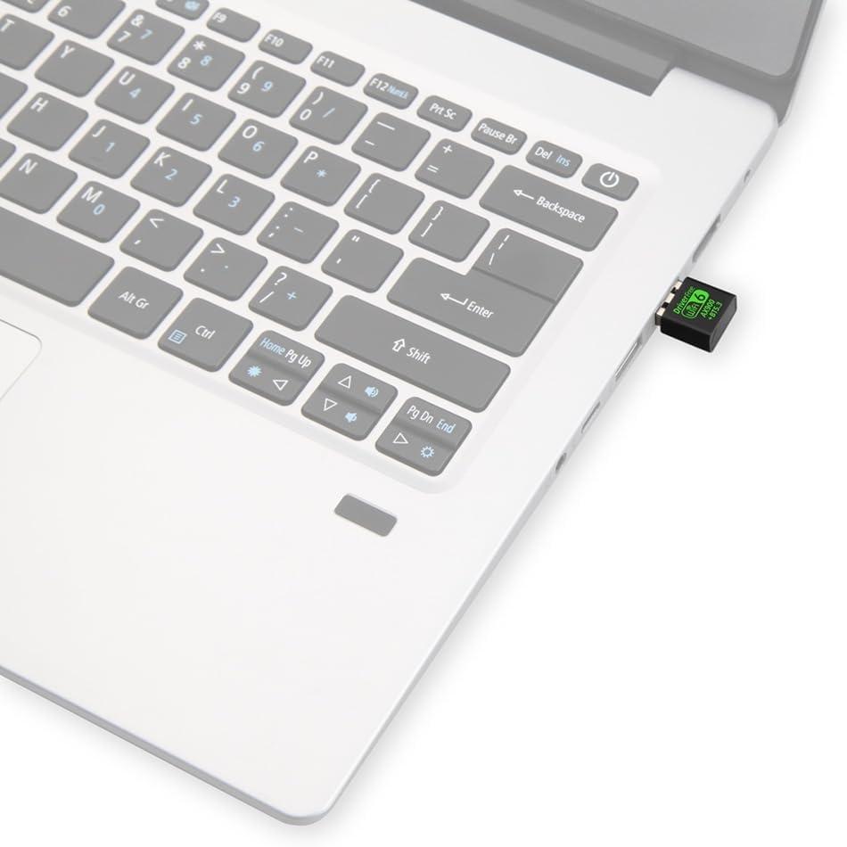 NÖRDIC USB 2.0 WIFI6 Bluetooth 5.3 -sovitin Dual Band 2.4G & 5GHz 600Mbps