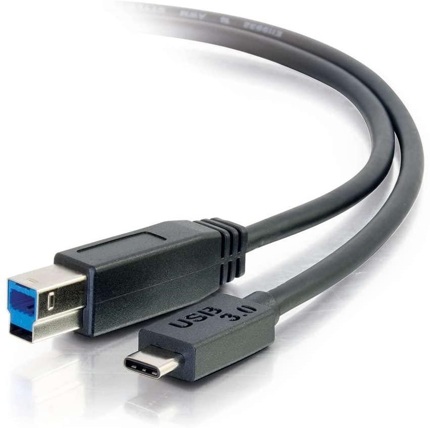 NÖRDIC USB 3.1 -kaapeli USB C - USB B 5Gbps 2m USB-tulostinkaapeli