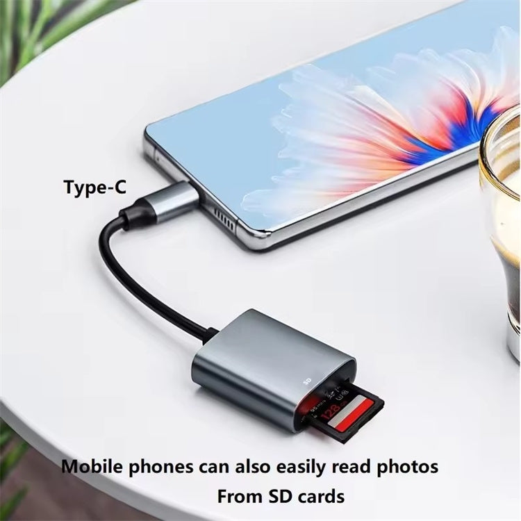 NÖRDIC USB-C -kortinlukija SD UHS-I