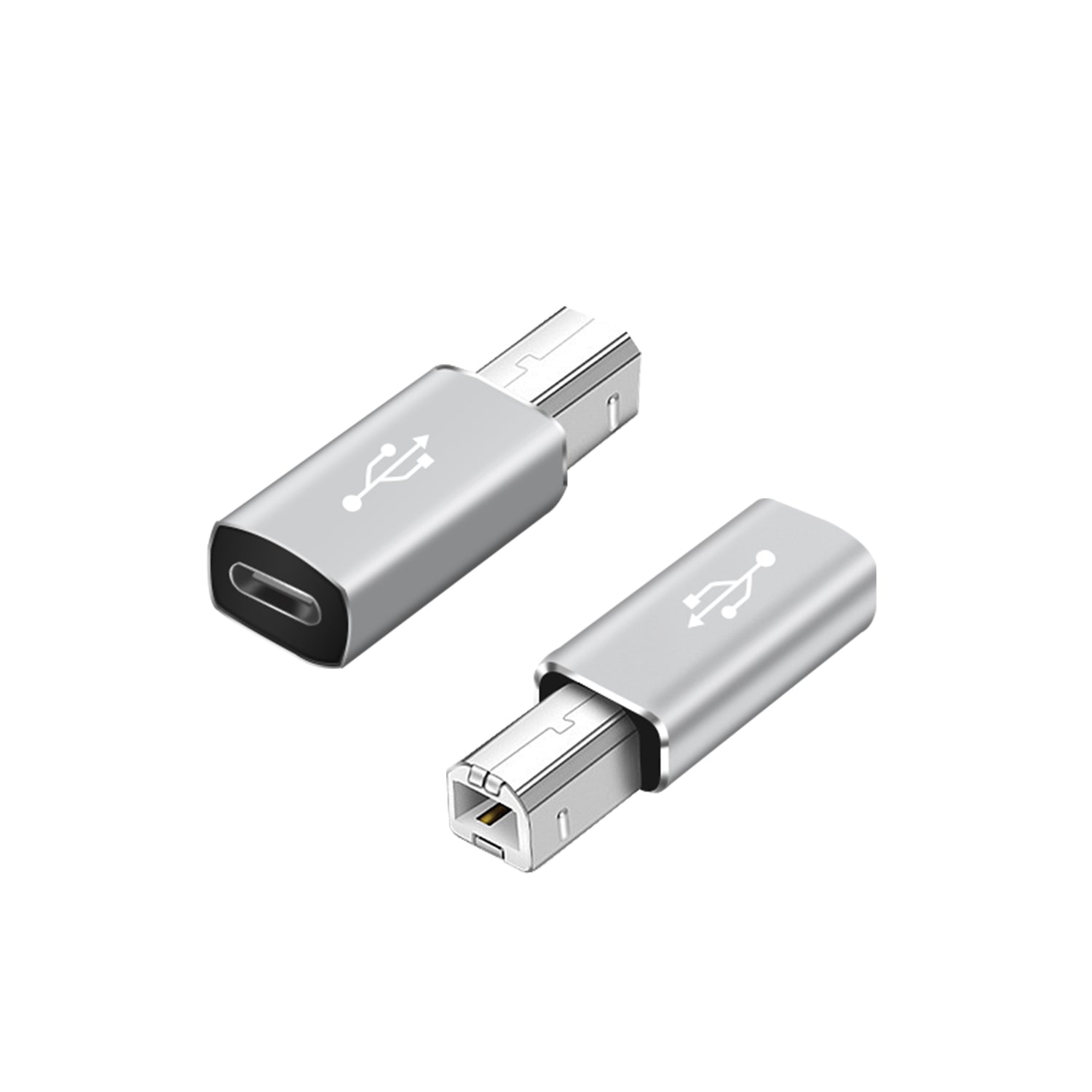 NÖRDIC USB-C - USB B -sovitin tulostimille ja MIDI-laitteille Tukee datan synkronointia