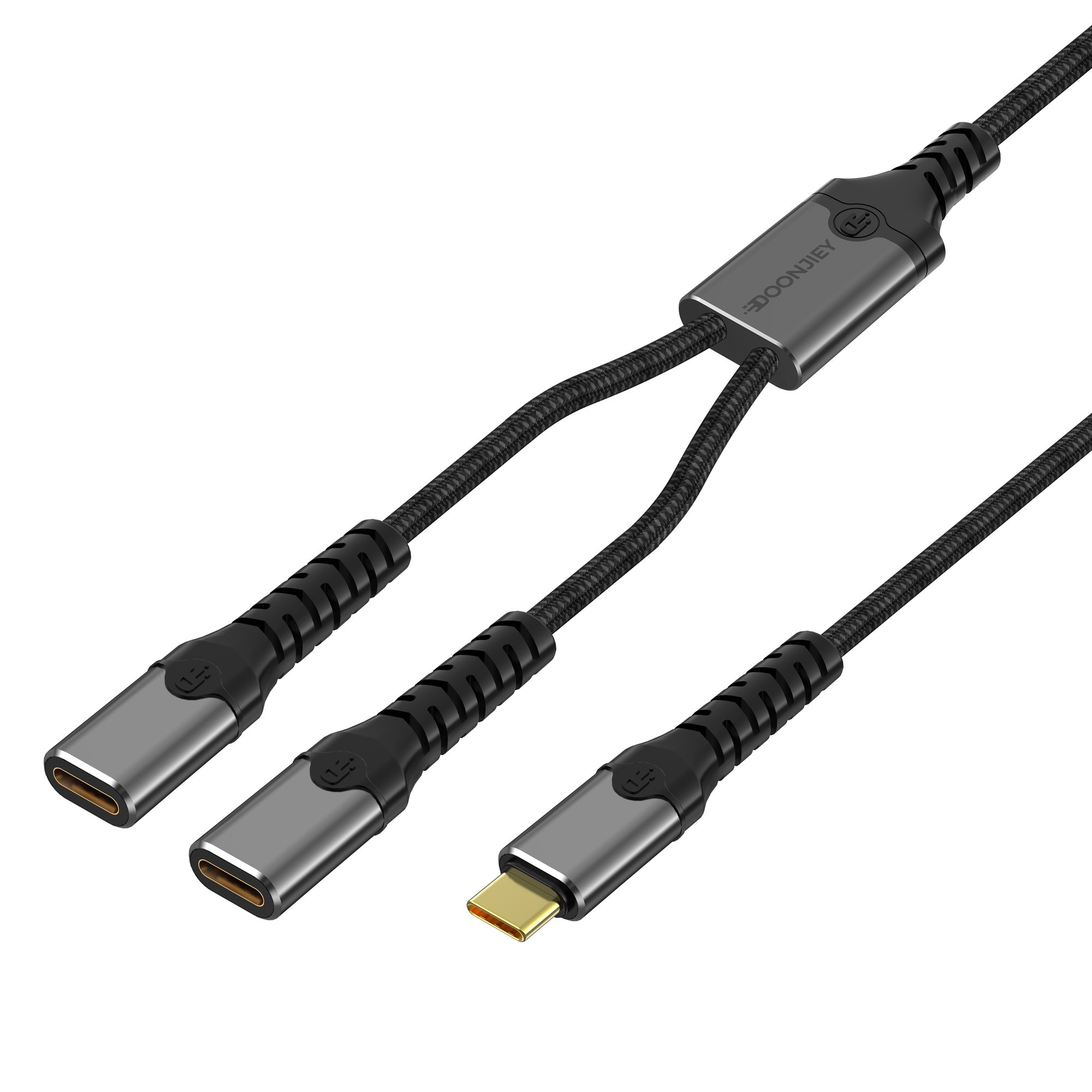 NÖRDIC USB-C-hubi 1xUSB-C PD140W ja 1xUSB-C