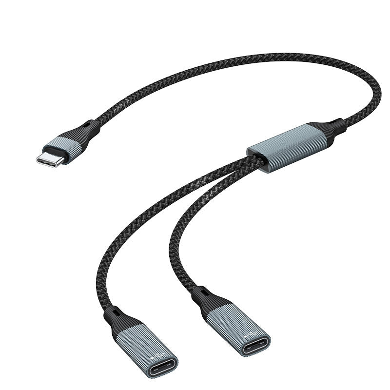 NÖRDIC USB-jakaja USB-C → 2xUSB-C