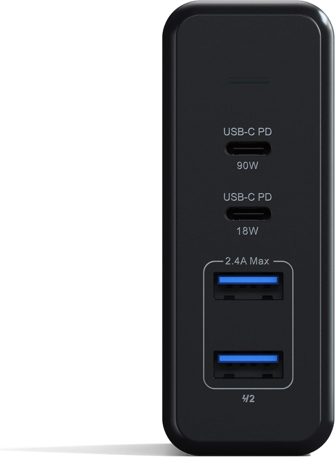 Satechi 108W Pro USB-C PD -pöytälatausasema – 2xUSB-C PD & 2xUSB A -porttia