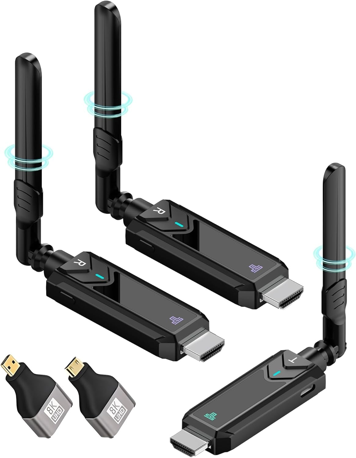 Langaton HDMI-lähetin/vastaanotin 1–2, 1080P 60Hz 400 m