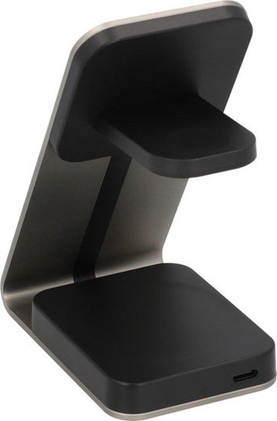 Langaton Laturi älypuhelimelle, Kuulokkeille ja Kellolle 15W, Earphone 5W Watch 2.5W Magnetic Magsafe Compatible