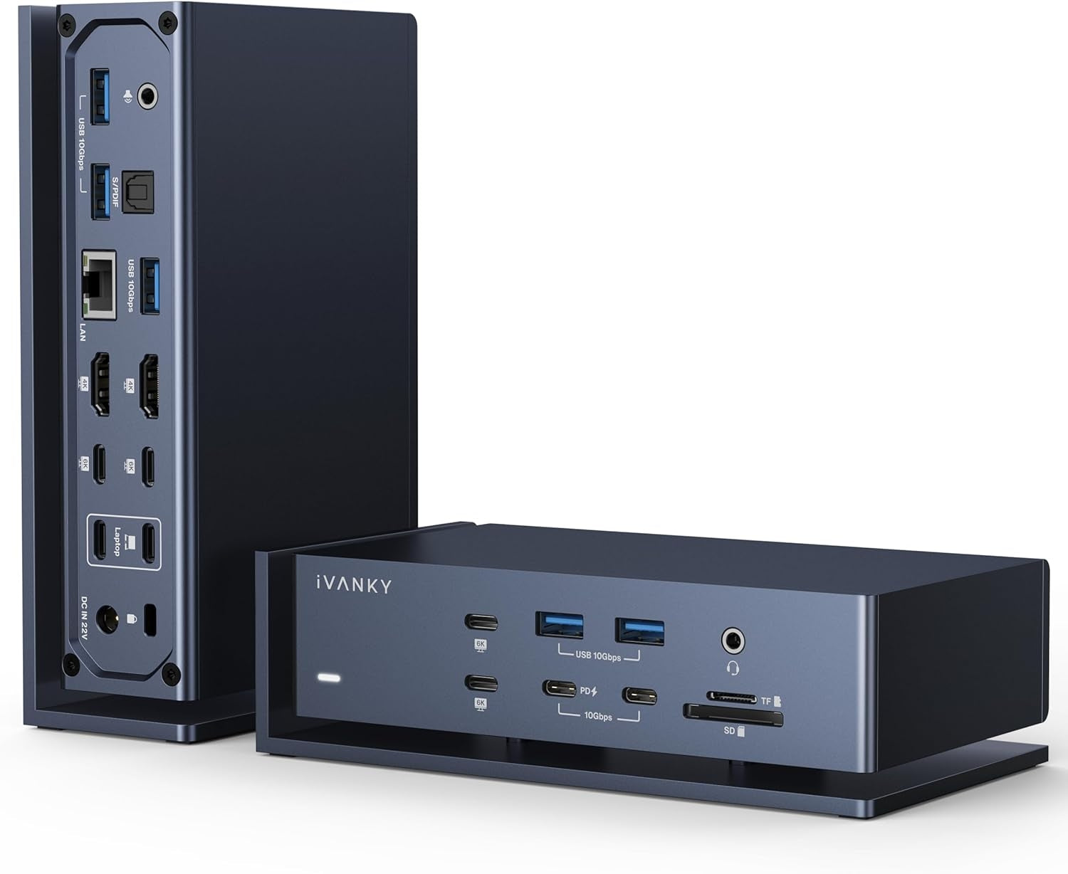 iVANKY 20-in-1 telakointiasema FusionDock Max 1, Thunderbolt 4 Mac M1/