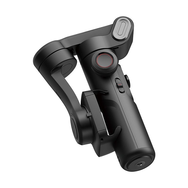 Käsikäyttöinen 3-akselinen puhelin-stabilisaattori Taitettava gimbal iPhone- ja Android-laitteille Fokusrulla ja kasvo-/kohdesuunnannus