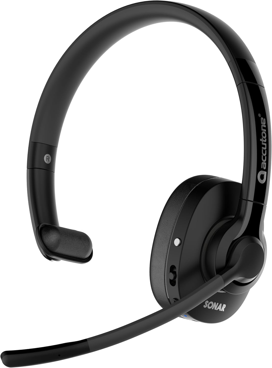 Accutone Sonar 60 Dual Bluetooth & USB langallinen headset melua vaimentavalla mikrofonilla, pitkä akunkesto PC/Mac-tietokoneille ja puhelimille