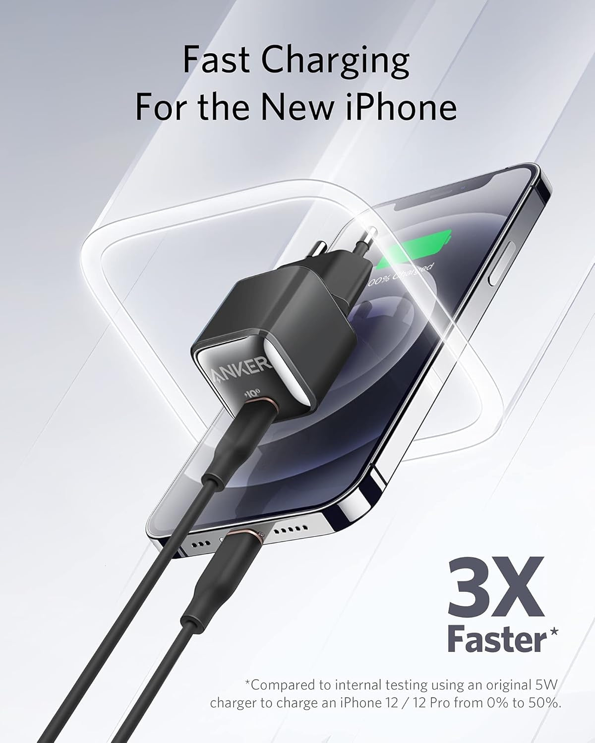 Anker 511 USB-C Laturi Nano Pro 20W PIQ 3.0