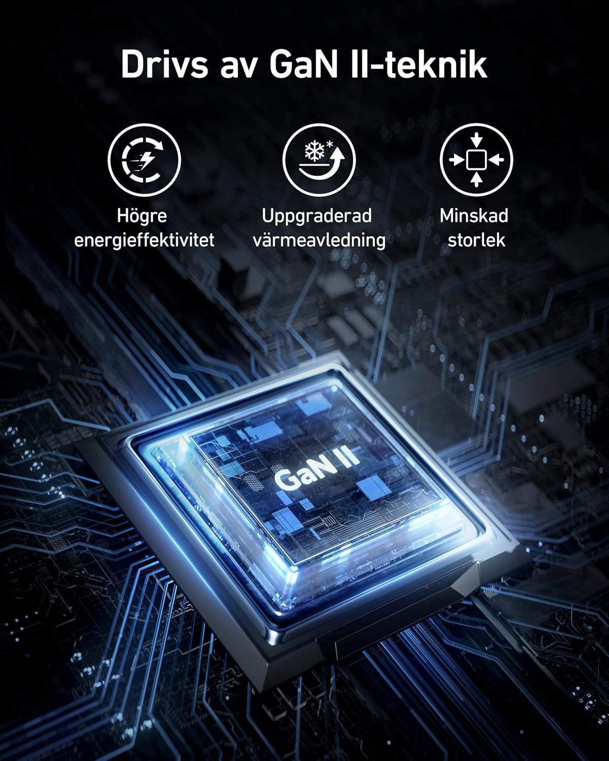 Anker Nano 65 W USB-C laturi, 3-porttinen PPS-pikalaturi, iPad-laturi