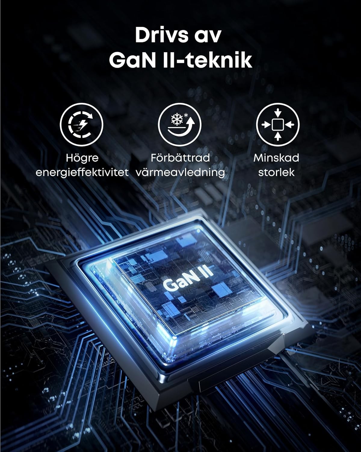 Anker Nano II 65 W USB-C -laturi pikalatauksella ja GaN II -tekniikalla