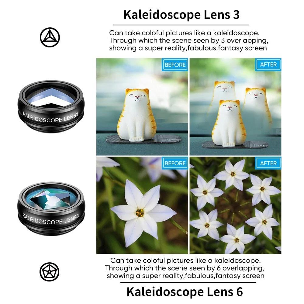 Apexel Monikäyttöinen 10-in-1 Linssisarja APX-22XDG9
