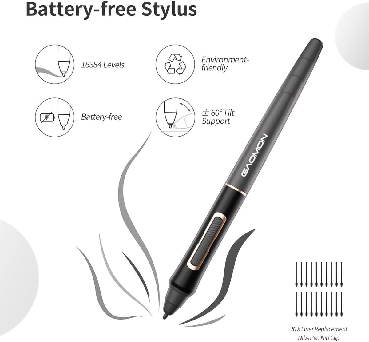 Bluetooth Graphics Tablet 8 Buttons