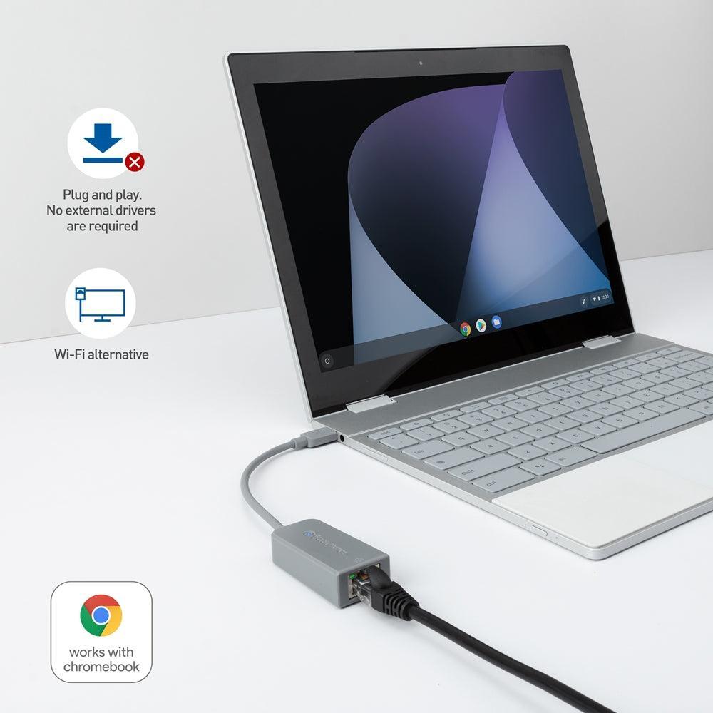 Cable Matters USB-C - Gigabit Ethernet -sovitin Toimii Chromebook-sertifioidun kanssa