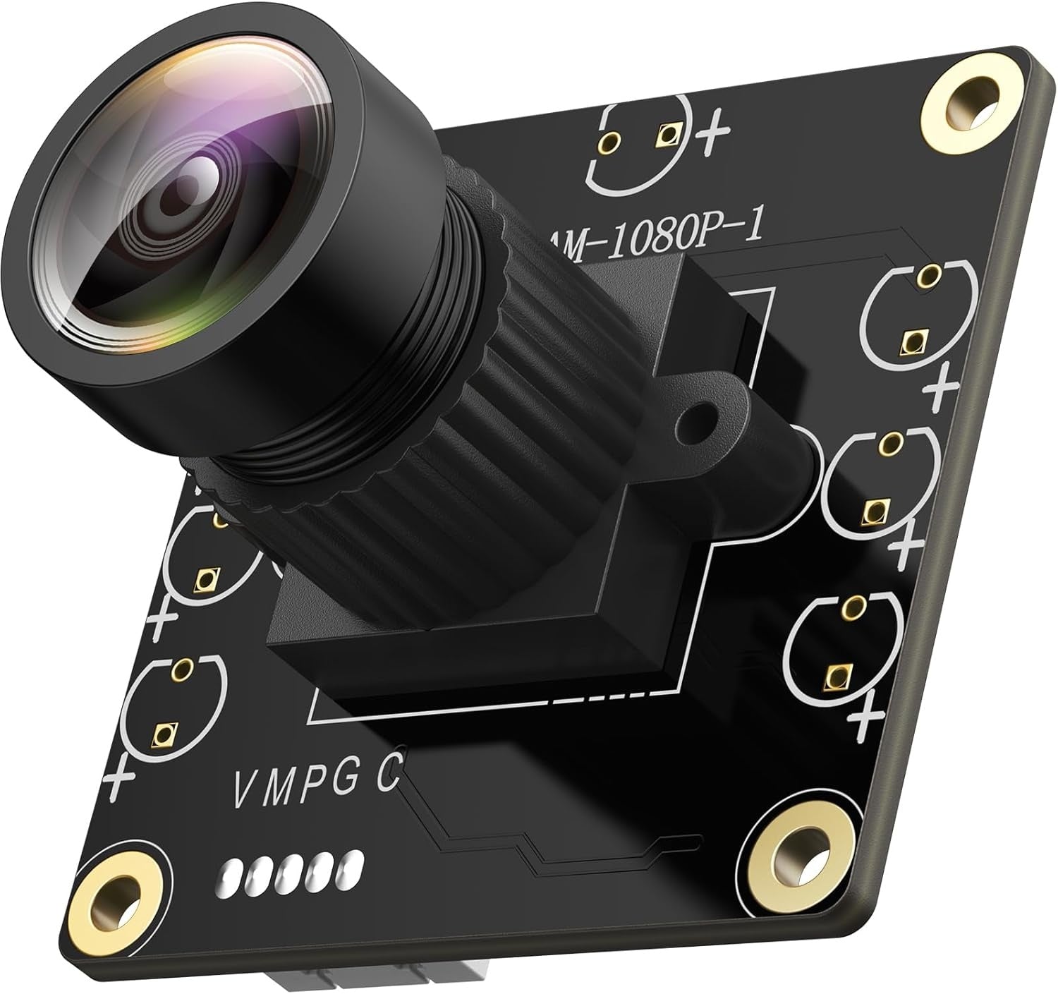 USB 2.0 1080p -kameramoduuli 130° laajakulmalla PC:lle, Raspberry Pi:lle, Jetson Nanolle ja SBC-laitteille