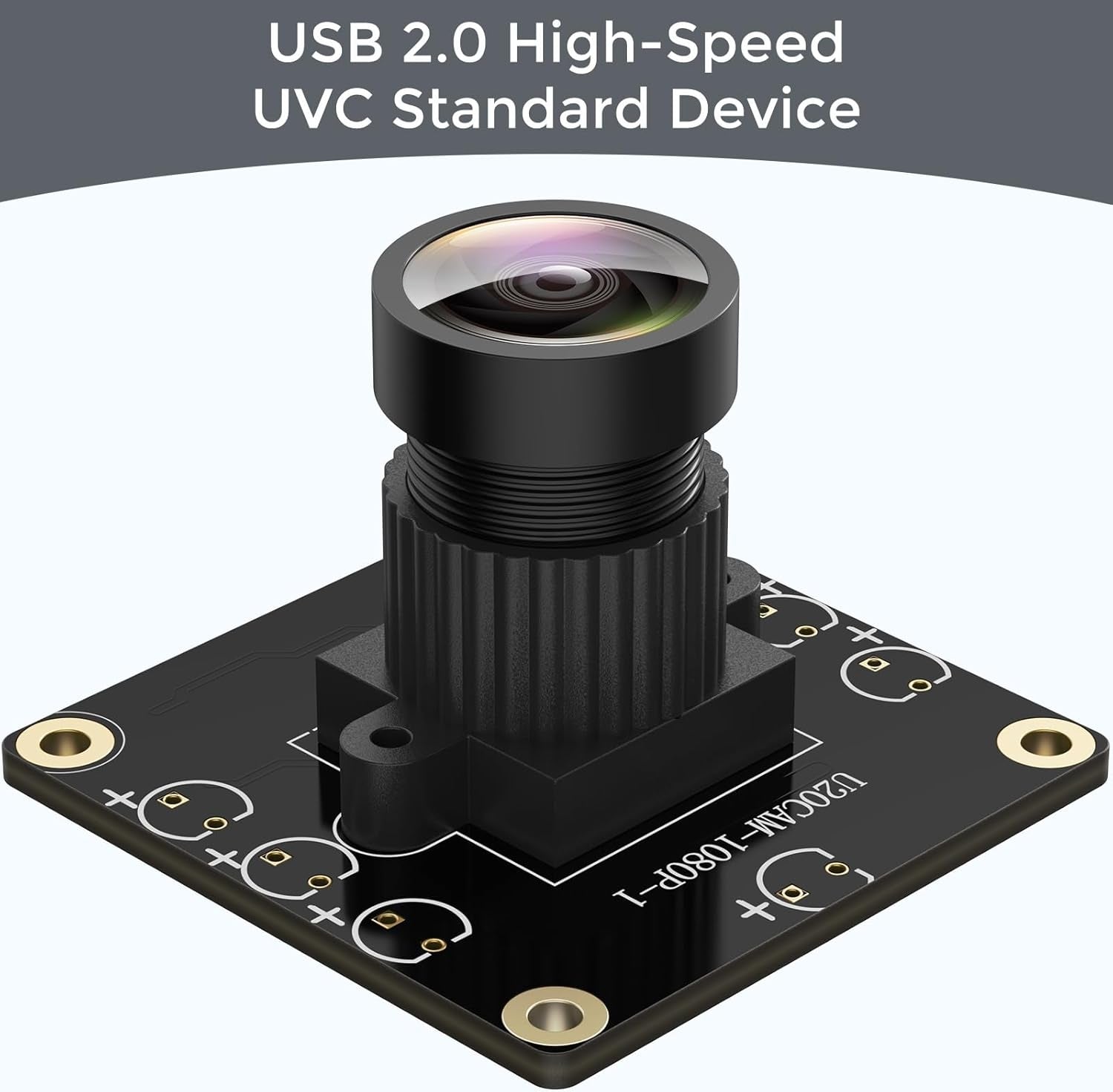 USB 2.0 1080p -kameramoduuli 130° laajakulmalla PC:lle, Raspberry Pi:lle, Jetson Nanolle ja SBC-laitteille