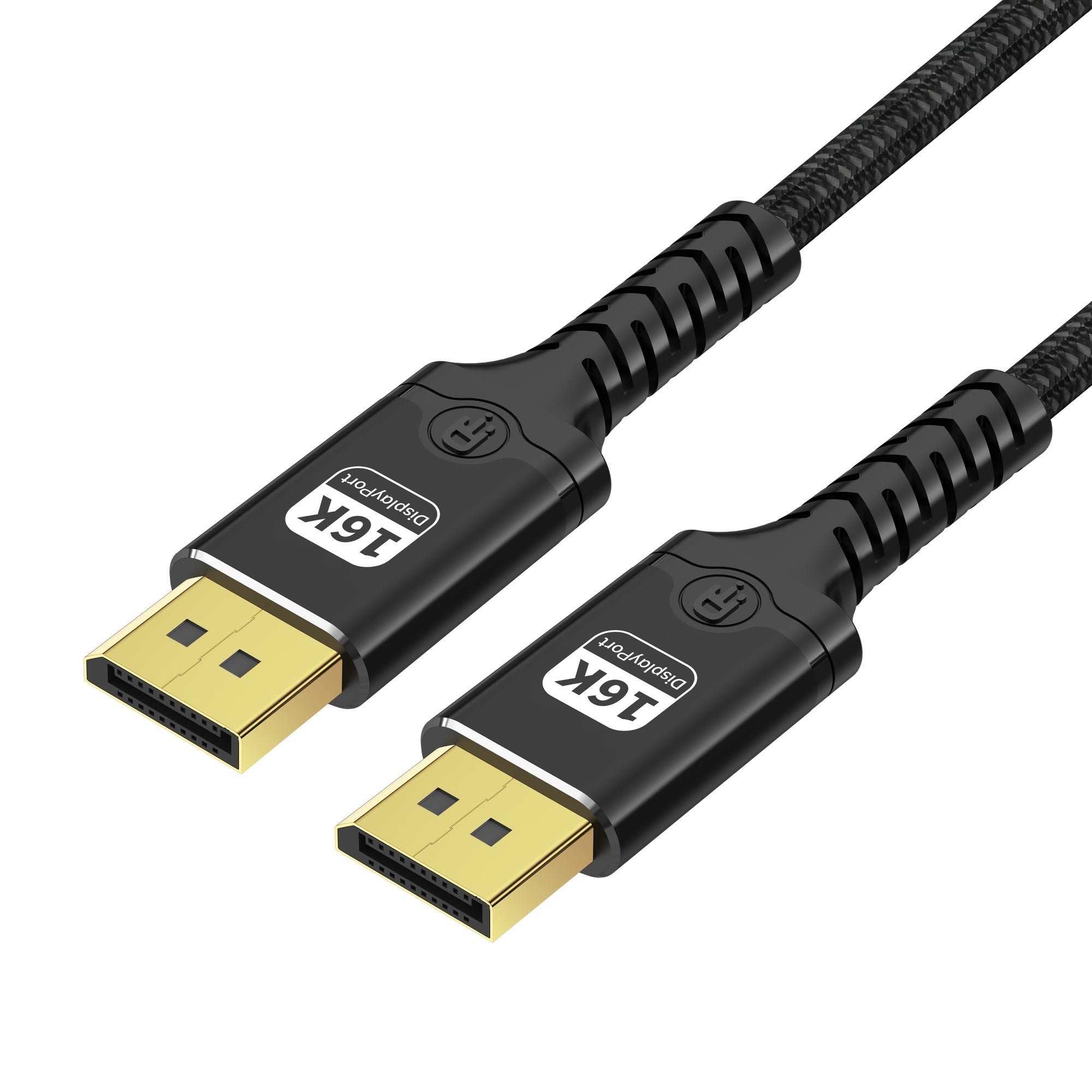 DisplayPort 2.1 kaapeli 5m DP80 UHBR20 80Gbps 16/10/8K60Hz 4K165/144Hz DSC1.2a HDR HDCP2.2 FreeSync G-Sync