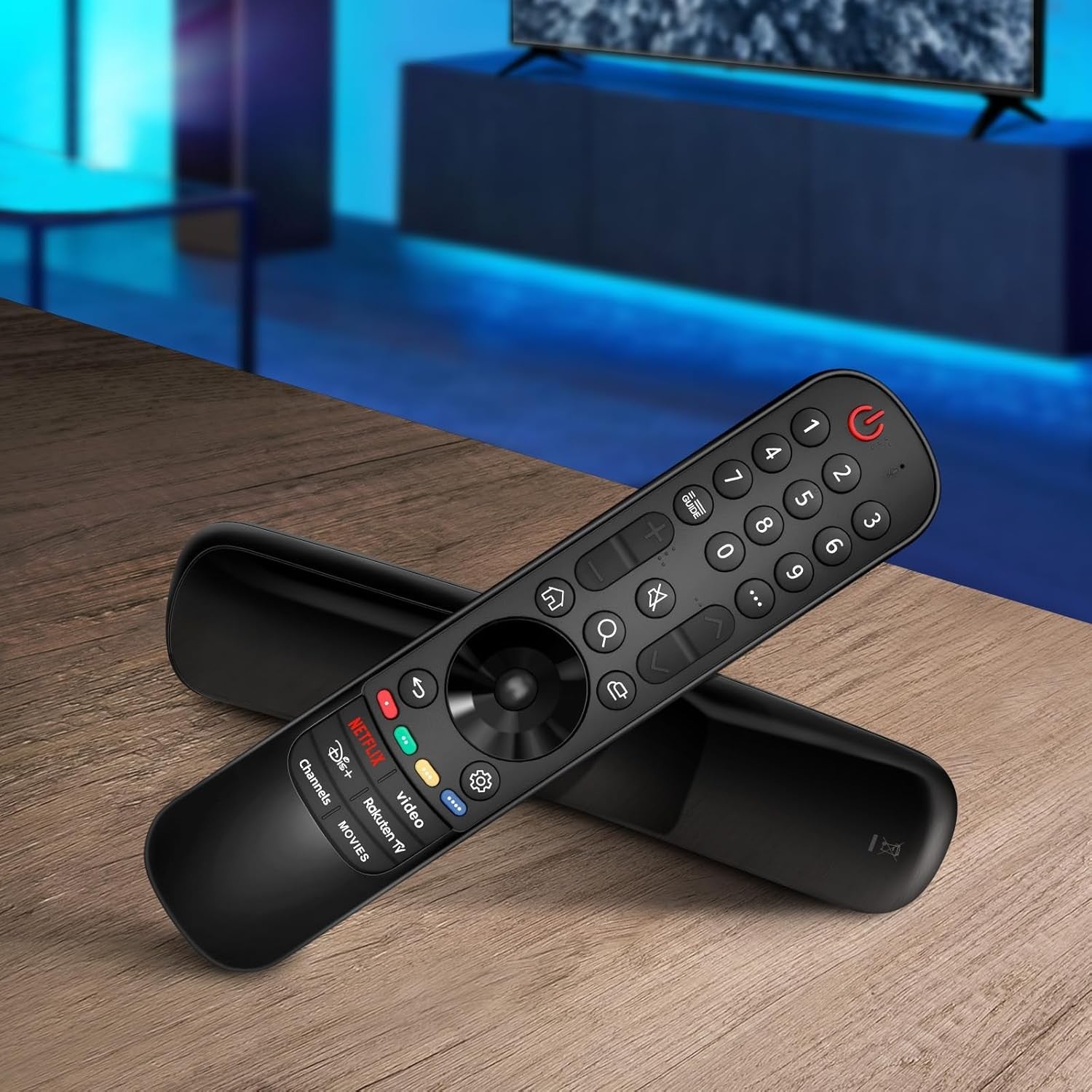 LG TV -kaukosäädin, yleismalli LG Magic Remote Smart TV:lle ilman ääni- ja osoitintoimintoa, korvaa alkuperäiset LG MR24GA-, MR23GA-, MR22GN- ja MR21GA-kaukosäätimet