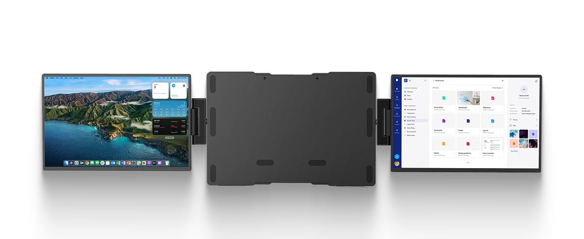 Laptop Screen Extender Ultra Thin Lightweight 14" FHD 1080P IPS Dual Screen