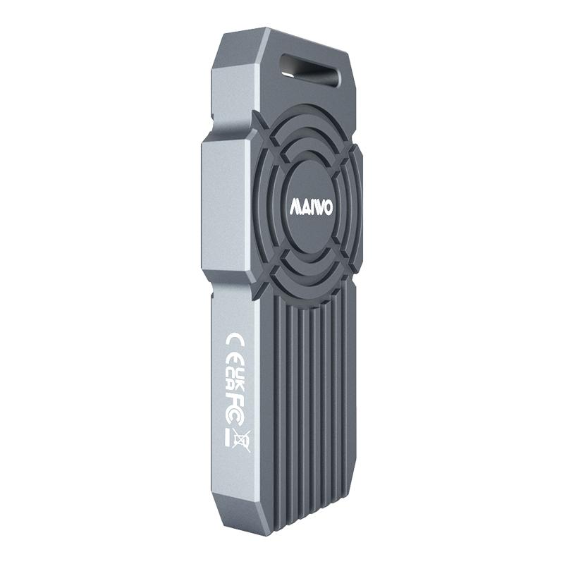 MAIWO USB4 Type-C M.2 NVMe SSD ulkoinen kotelo alumiinia 40Gbps