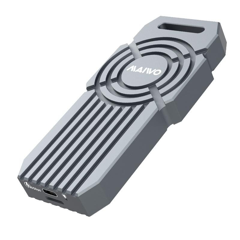 MAIWO USB4 Type-C M.2 NVMe SSD ulkoinen kotelo alumiinia 40Gbps