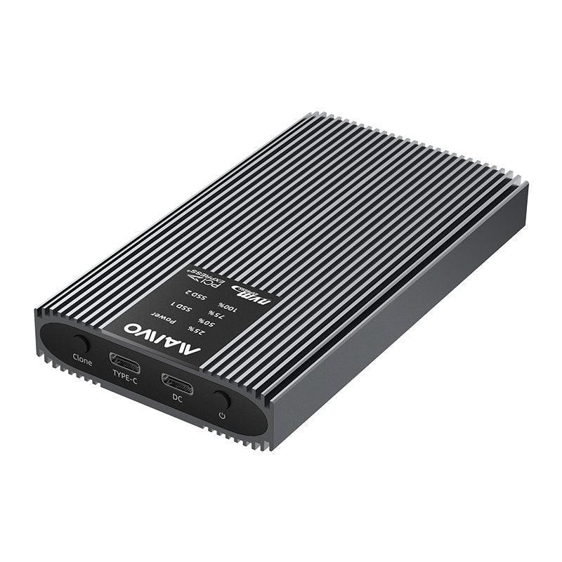 Maiwo ulkoinen kaappi kovalevyn kloonaukseen M.2 NVMe SSD USB3.2 20Gbps