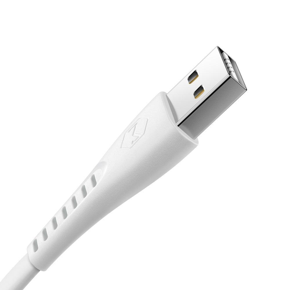 Mcdodo CA-6432 USB C–A, 1,8 m, 3 A, QC3.0 lataa ja synkronoi, LEDillä