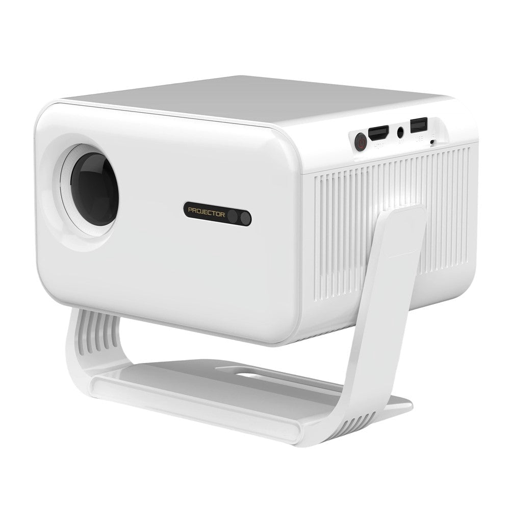 NÖRDIC 1080P Projektori, Sertifioitu Netflix, Prime Videolle, Disney+:lle ja YouTubelle, 300 ANSI lumenia, 2.4/5G WiFi 6 -tuki iOS/Androidille