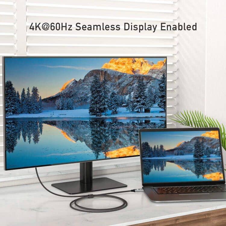 NÖRDIC 1m Displayport HDMI 4K60Hz Dynamic HDR 18Gbps