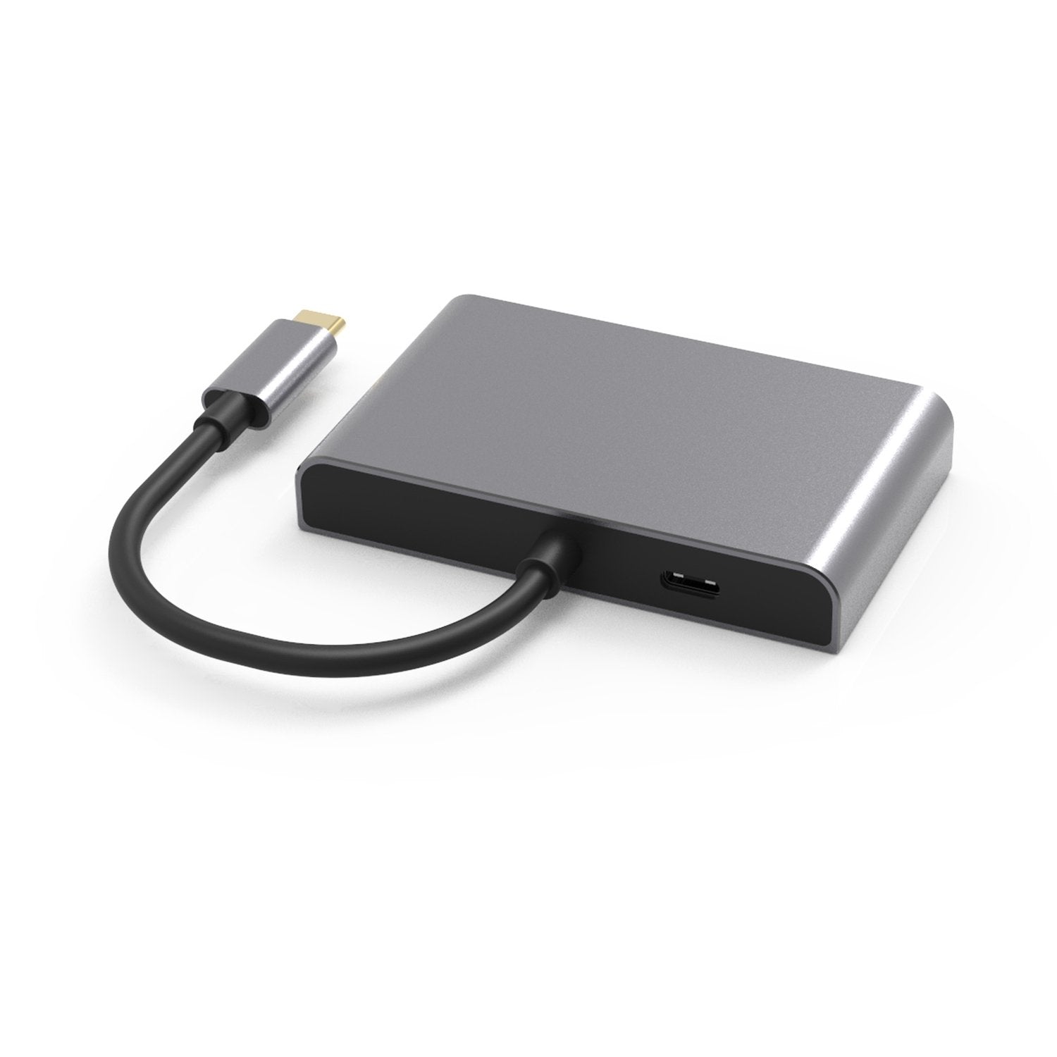 NÖRDIC 1-4 USB-C-telakointiasema 3 näyttöä 2xDP 4K60Hz, 1xHDMI 4K60Hz 1x USB-C PD100W