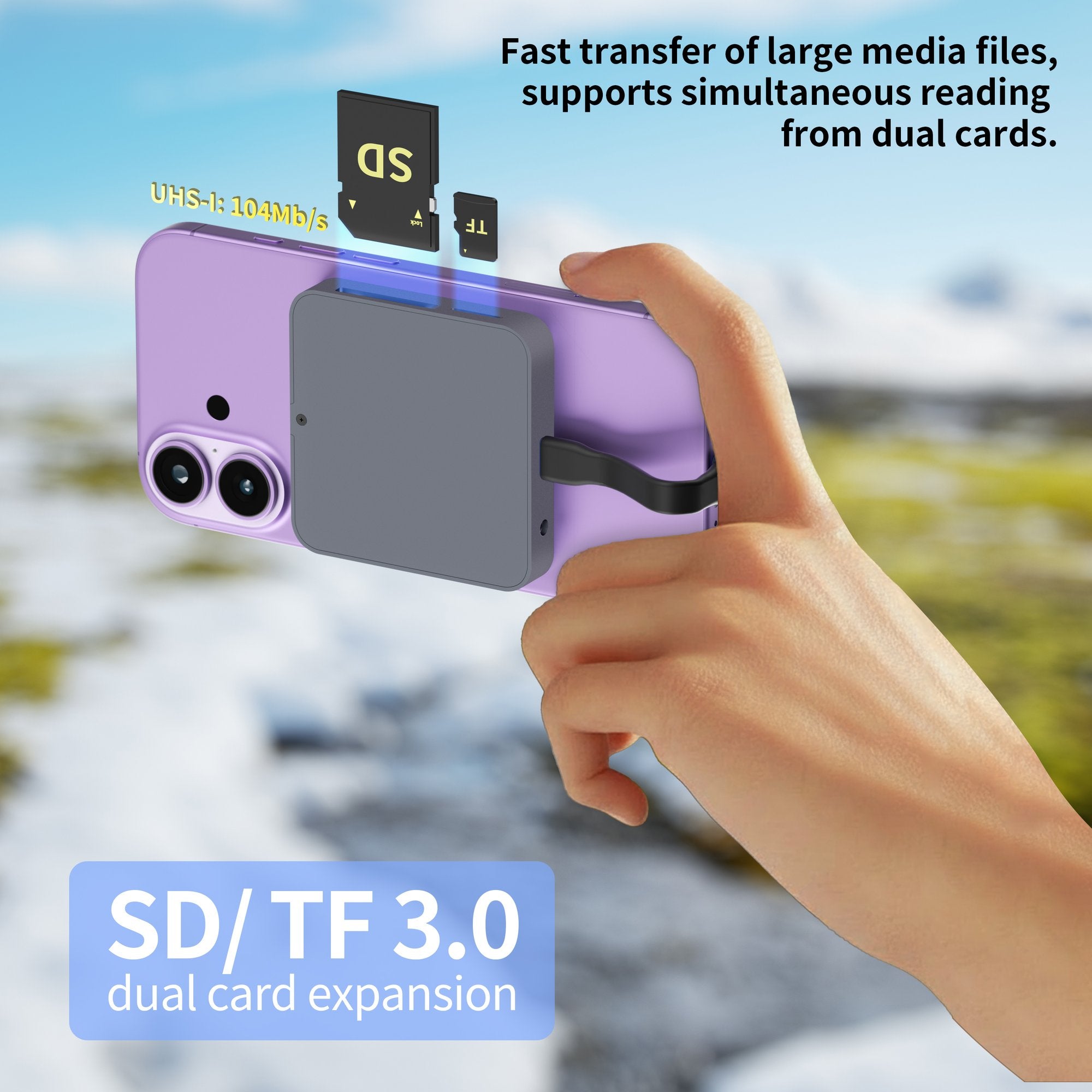 NÖRDIC 1–9 Magneettinen USB-C-telakointiasema 1xHDMI 4K60Hz, 1xUSB-C, 1xUSB-C PD 100W, 1xUSB-A, 1xM.2 SSD, 1xSD, 1xMicroSD, 1x3,5 mm AUX