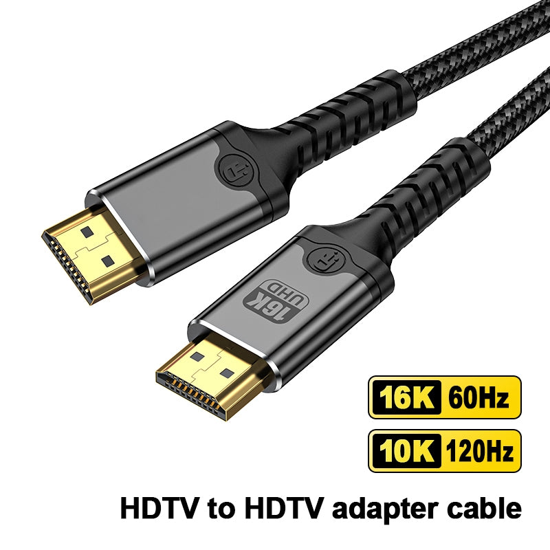 NÖRDIC 3m HDMI 2.2 kaapeli 96 Gbps, tukee 16K 60Hz, 8K 240Hz, 4K 480Hz, HDCP 2.2 & 2.3, DTS:X, Dynamic HDR10+ ja eARC