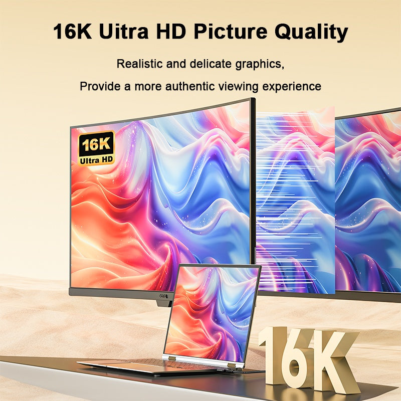NÖRDIC 3m HDMI 2.2 kaapeli 96 Gbps, tukee 16K 60Hz, 8K 240Hz, 4K 480Hz, HDCP 2.2 & 2.3, DTS:X, Dynamic HDR10+ ja eARC