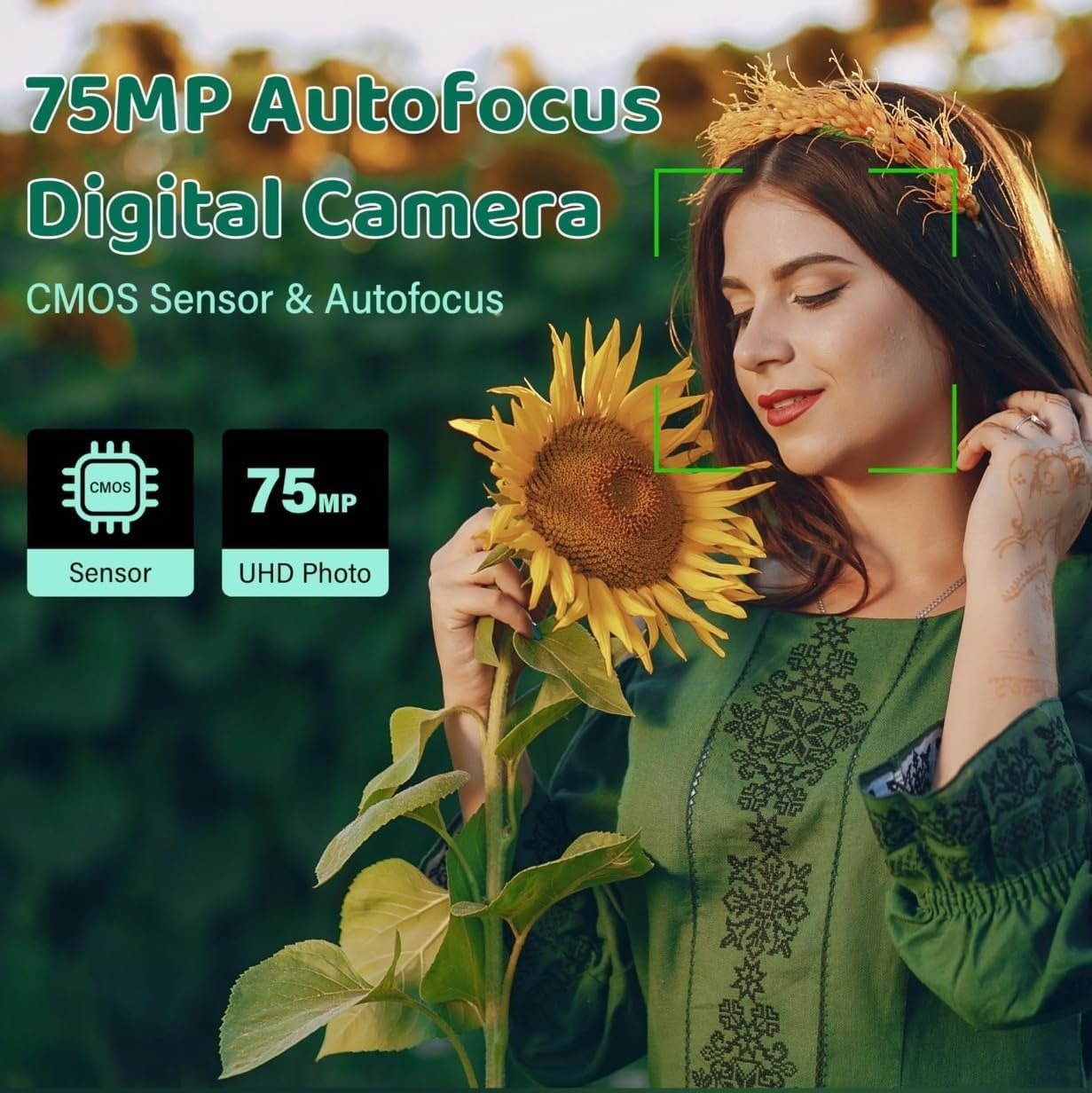 NÖRDIC 5K 75MP WiFi Ultra HD Digital Camera